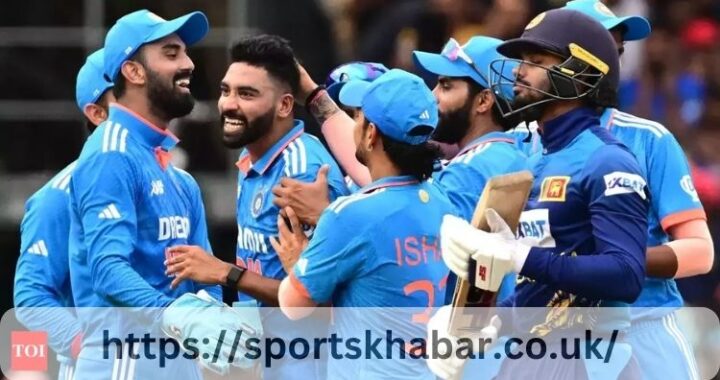 India National Cricket Team vs Sri Lanka National Cricket Team Match Scorecard