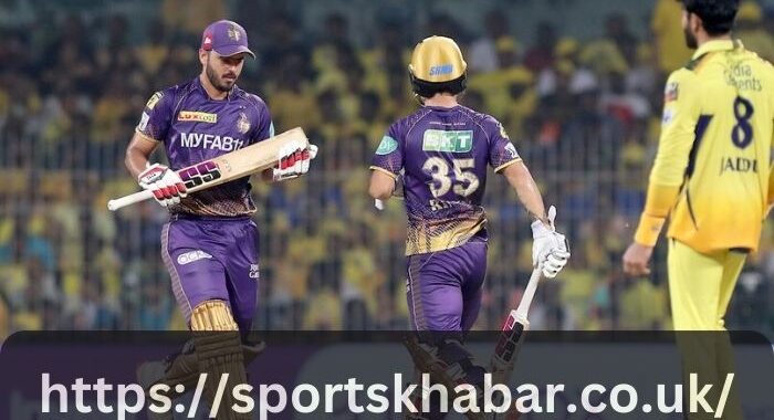 Chennai Super Kings vs Kolkata Knight Riders Standings
