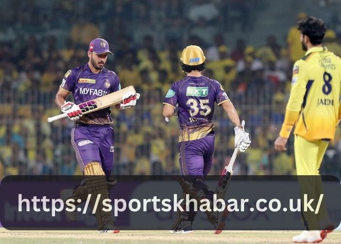 Chennai Super Kings vs Kolkata Knight Riders Standings