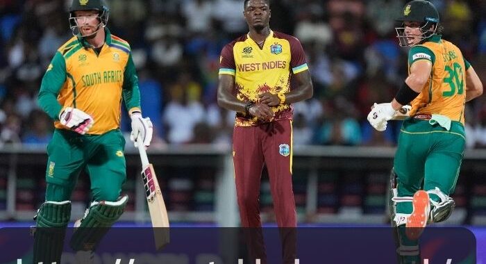 South Africa National Cricket Team vs West Indies Cricket Team Match Scorecard