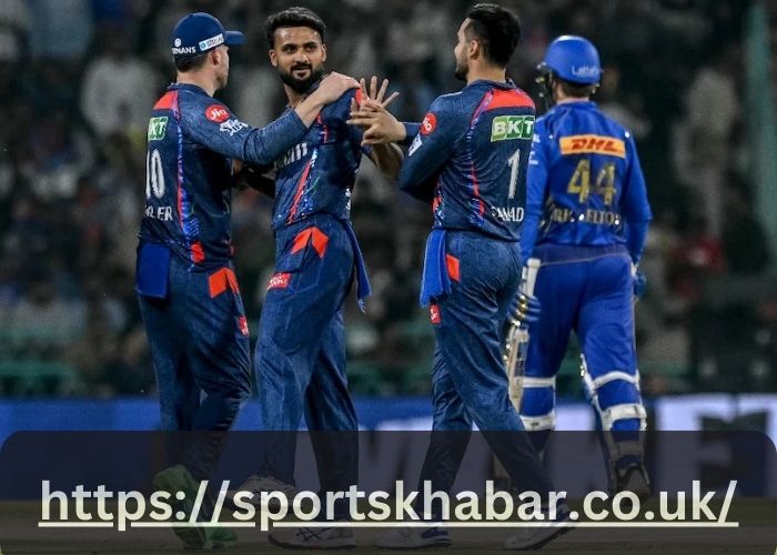 Lucknow Super Giants vs Mumbai Indians Timeline