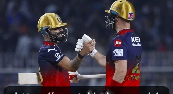 Kolkata Knight Riders Vs Royal Challengers Bengaluru Match Scorecard