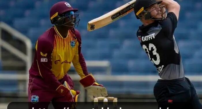 New Zealand National Cricket Team Vs West Indies Cricket Team Match Scorecard